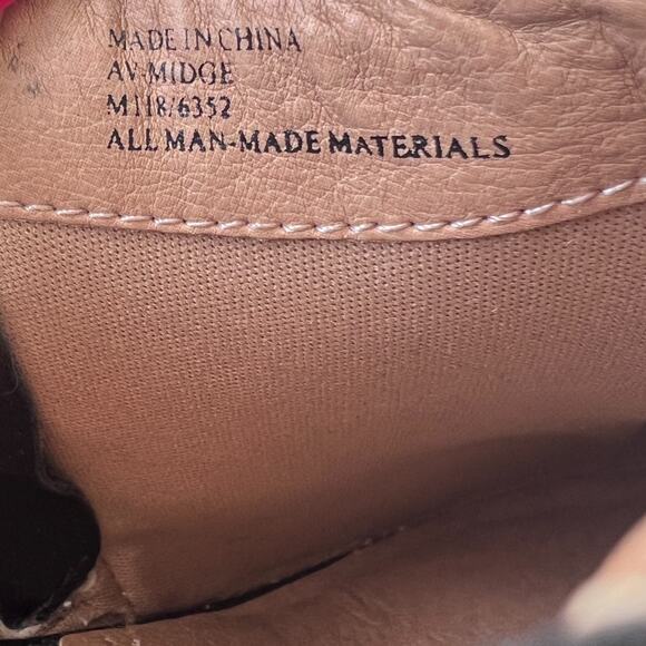 ADRIENNE VITTADINI Midge Women's Size 9.5 Black Wedge Heeled Shooties Side Zip - Picture 11 of 11